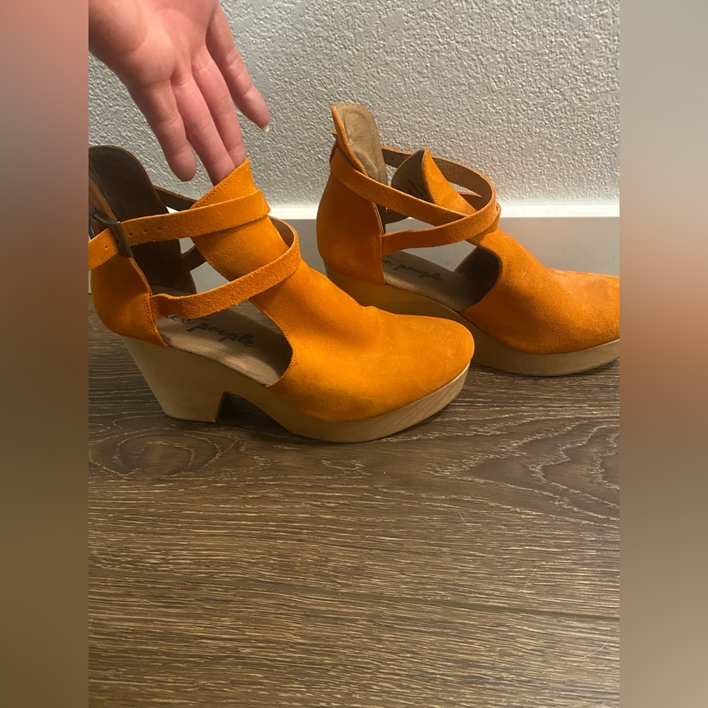 Spanish Suede Free People Clogs